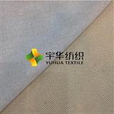 Slub Poly-Linen Fabric Combined Pongee