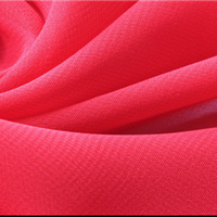 100% polyester 75D 80gsm chiffon fabric