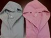 Microfiber brushed fabric for bathrobe