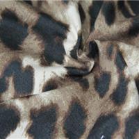 leopard printing microfiber fabric