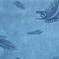 100% polyester jacquard suede fabric