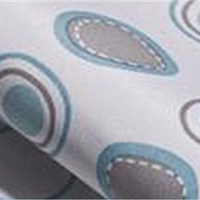 100% poly plain printed peach skin fabric