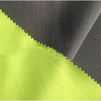 waterproof and breathable function polar fleece bonded fabric