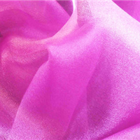 polyester organza decoration fabric