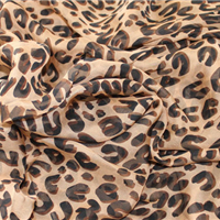 100% polyester printed silk chiffon dress fabric