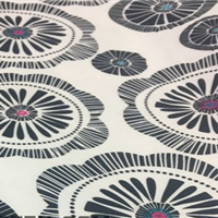 print linen like fabric for cushion /fashion home textile