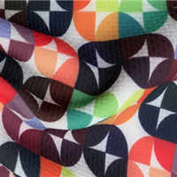 100% polyester custom printing silk like chiffon fabric
