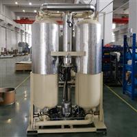 Heated desiccant air dryer