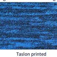 taslon printed