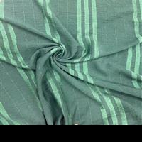 Polyester fabric with QKT